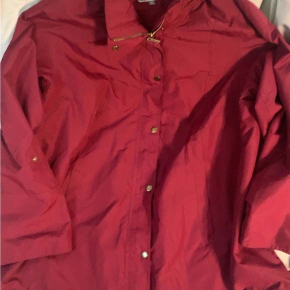 JM Collection Womens Red Jacket 2XL - Picture 1 of 7